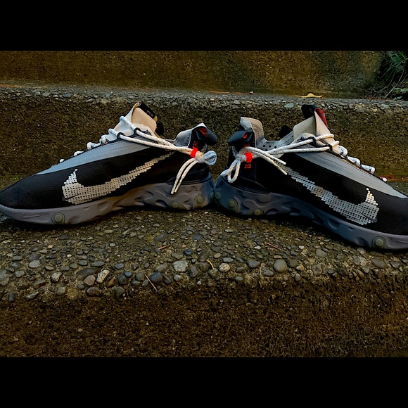 Nike React WR ISPA "Black/Metallic Silver" W’s Sz9 - Picture 5 of 7